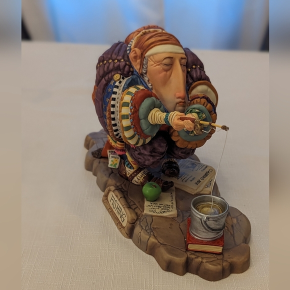 The Greenwich Workshop Collection Fishing by James Christensen Numbered 51/950 - Picture 4 of 16